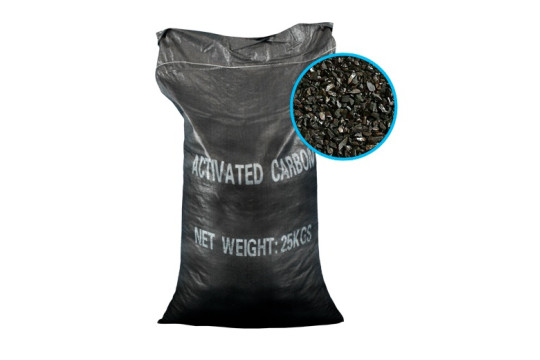 Granulované aktivní uhlí | Typ 8×30, 800 mg/g | 56 l/25kg/pytel